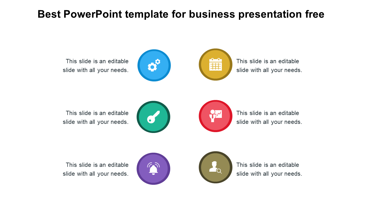 Free - Best PowerPoint template for business presentation free download